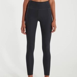 Girlfriend Collective black high rise leggings